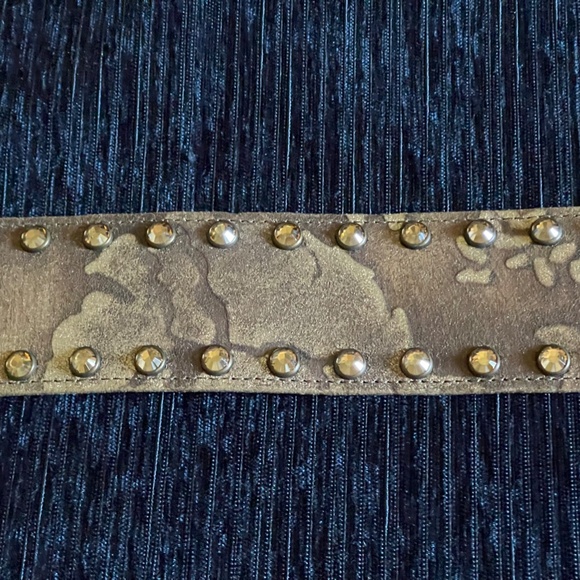 B.B.Simon Swarovski crystal made in USA belt  L main image 6